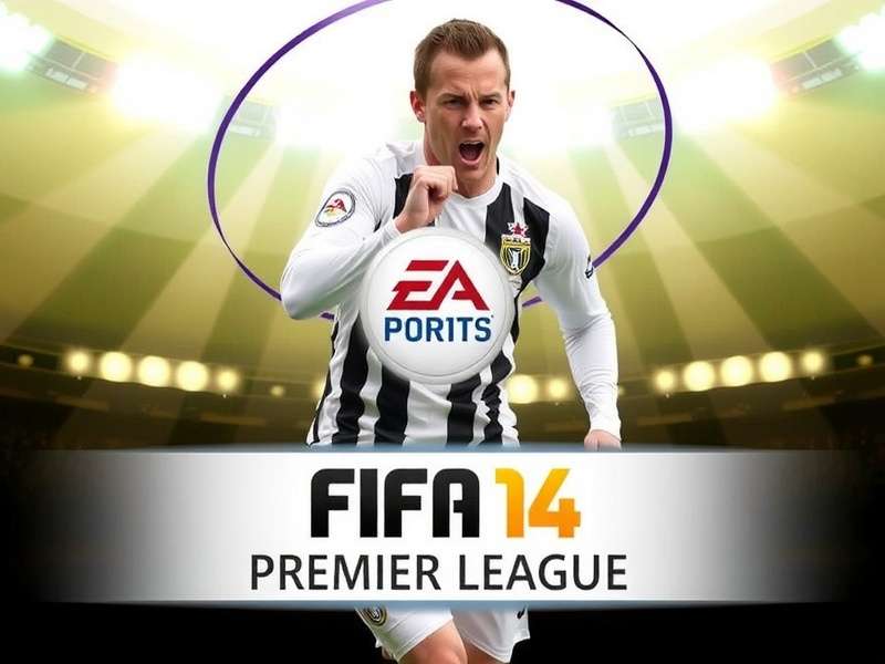 FIFA 14 Premier League Cover Art